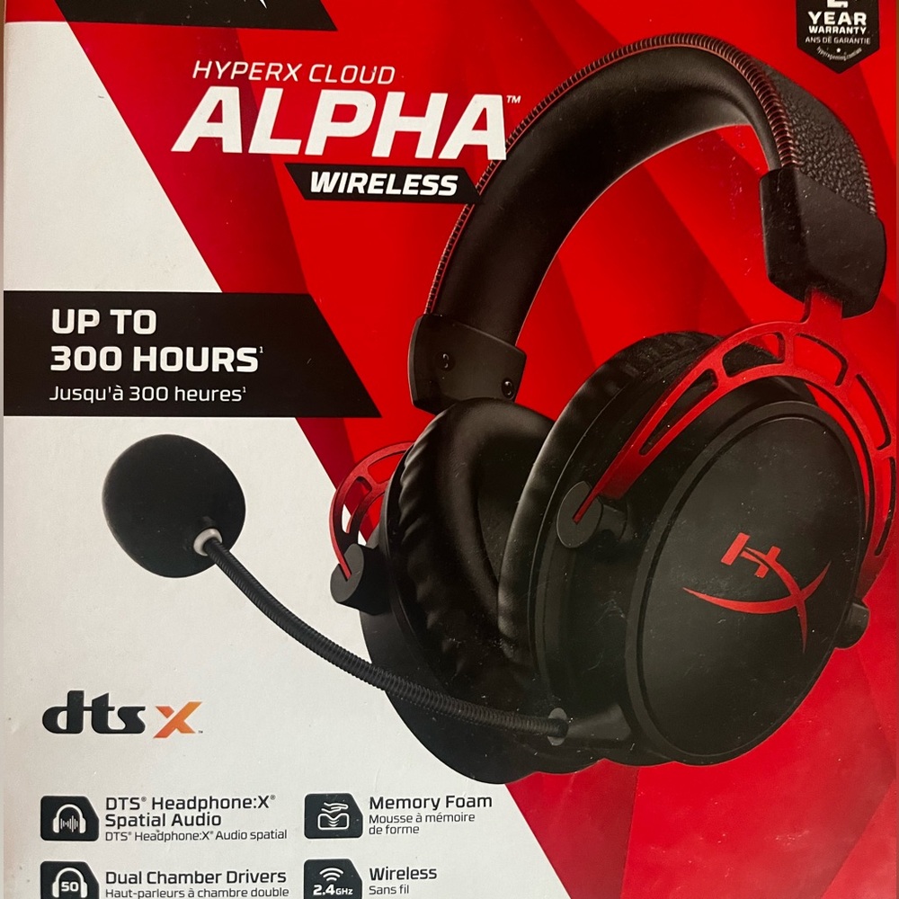 HYPERX CLOUD ALPHA WIRELESS